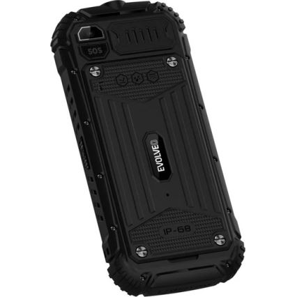 Evolveo - StrongPhone Q1 teléfono Dual SIM resistente al agua negro
