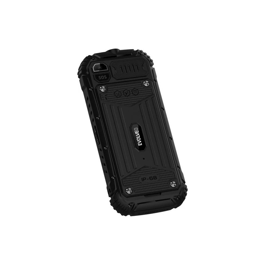 Evolveo - StrongPhone Q1 teléfono Dual SIM resistente al agua negro