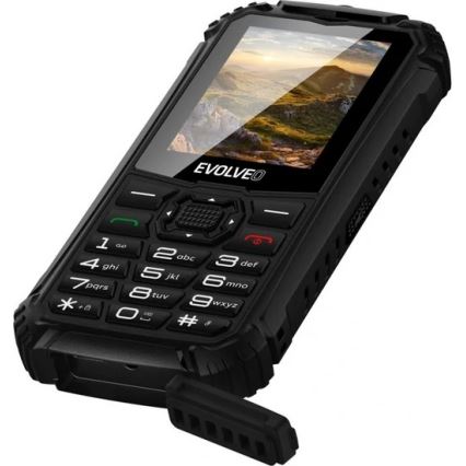 Evolveo - StrongPhone Q1 teléfono Dual SIM resistente al agua negro