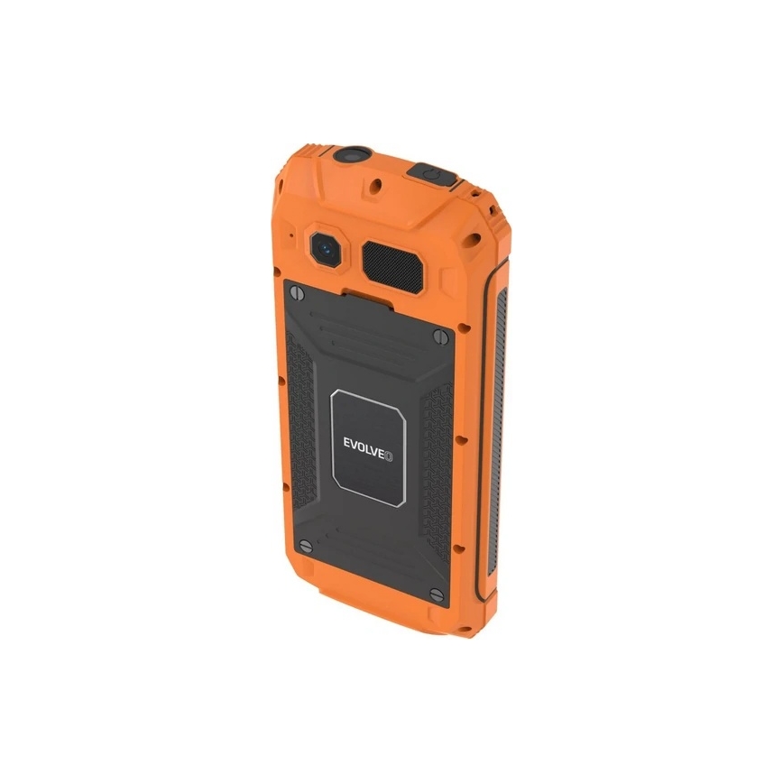 Evolveo - StrongPhone Z6 resistente al agua Dual SIM, naranja