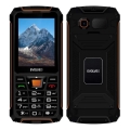 Evolveo - StrongPhone Z6 teléfono Dual SIM resistente al agua negro/naranja