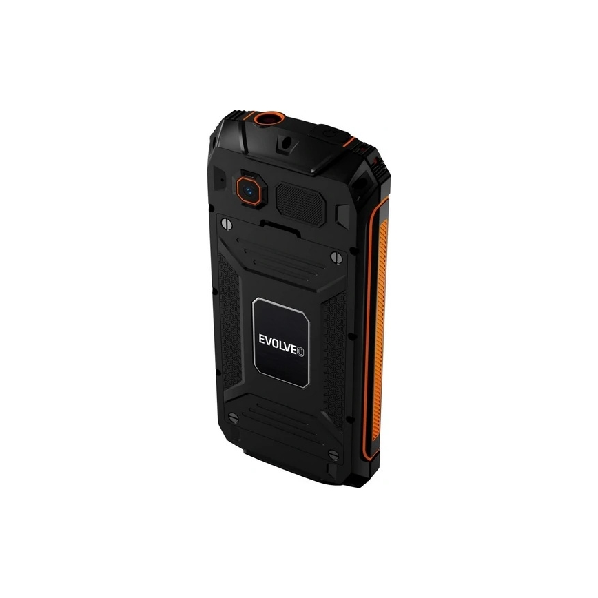 Evolveo - StrongPhone Z6 teléfono Dual SIM resistente al agua negro/naranja