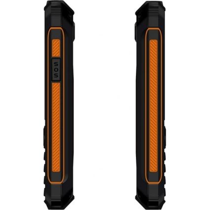 Evolveo - StrongPhone Z6 teléfono Dual SIM resistente al agua negro/naranja