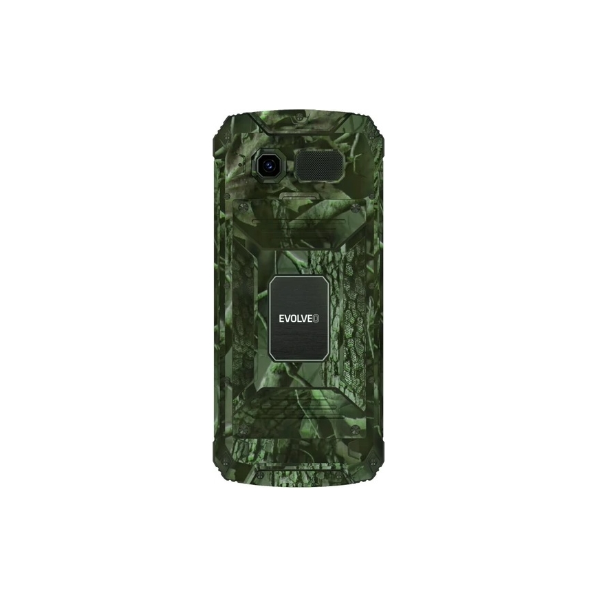 Evolveo - StrongPhone Z6, teléfono resistente al agua Dual SIM, camuflaje de caza