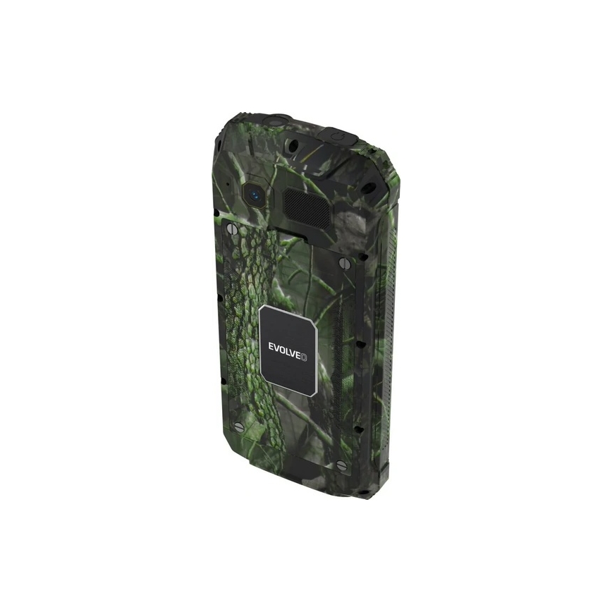 Evolveo - StrongPhone Z6, teléfono resistente al agua Dual SIM, camuflaje de caza