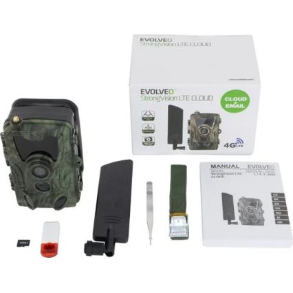 Evolveo - StrongVision LTE CLOUD Cámara trampa con 4G 32GB
