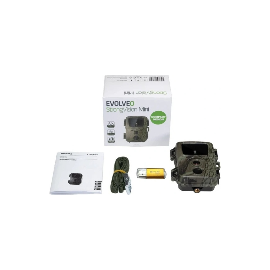 Evolveo - StrongVision Mini cámara trampa/cámara de lapso de tiempo