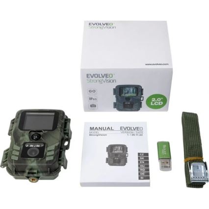 Evolveo - StrongVision MINI Wi-Fi cámara trampa / cámara de seguridad con aplicación móvil