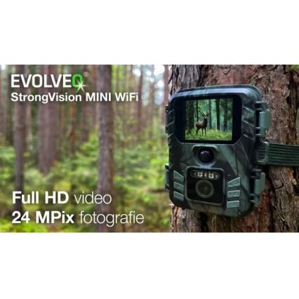 Evolveo - StrongVision MINI Wi-Fi cámara trampa / cámara de seguridad con aplicación móvil