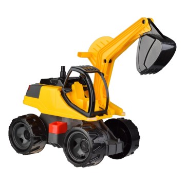 Excavadora GIGA TRUCKS de 80 cm, amarilla/negra