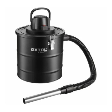 Extol - Aspirador de cenizas para chimeneas 18 l 800W/230V