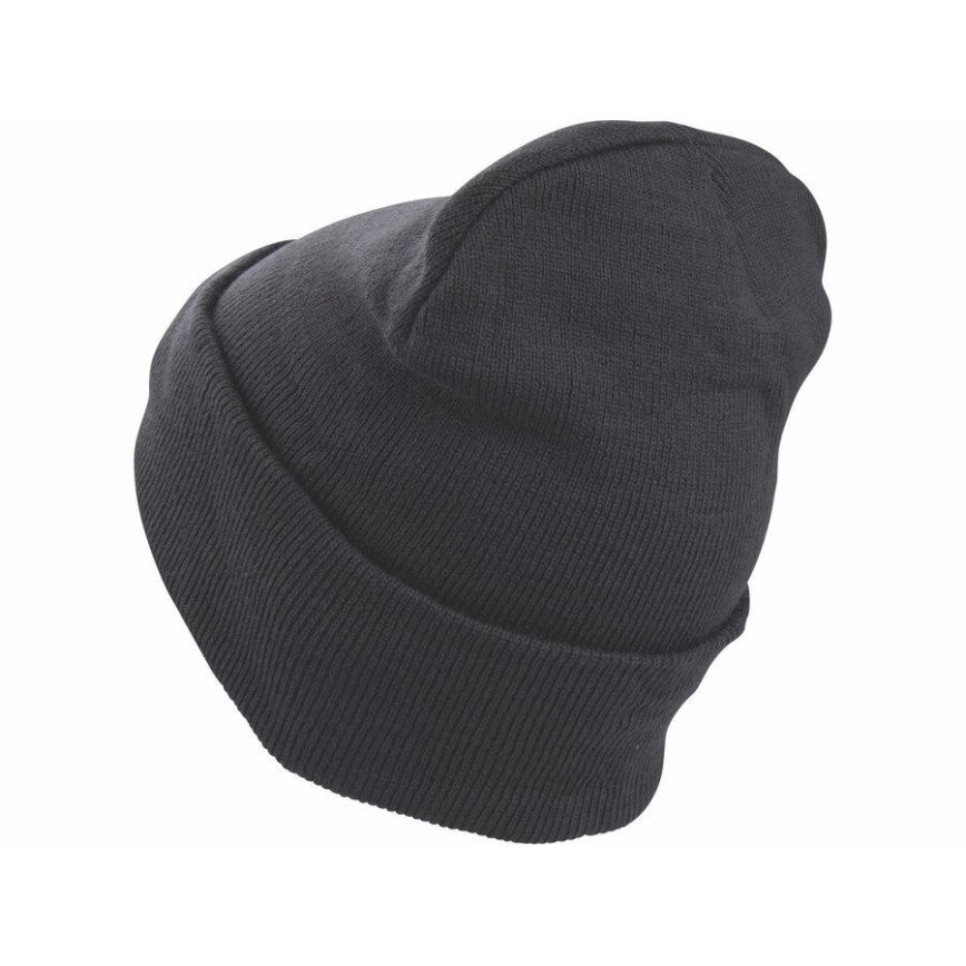 Extol - Gorro con linterna frontal y carga USB 250 mAh, gris oscuro, talla única