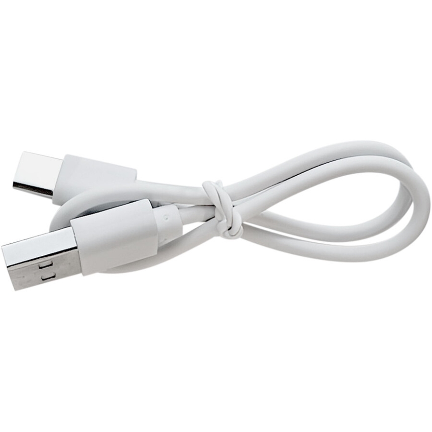Extol - Lupa recargable con luz LED regulable/650 mAh blanca/gris