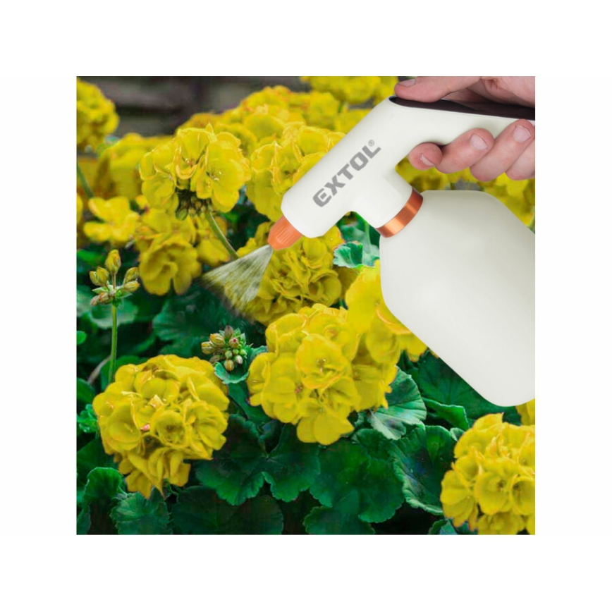 Extol Premium - Aspersor inalámbrico recargable 1l 2000 mAh