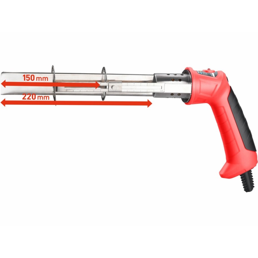 Extol Premium - Cuchillo de corte resistivo para poliestireno 220W/230V