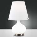 Fabas Luce 2533-34-102 - Lámpara de mesa ADE 1xG9/25W/230V + 1xE14/60W