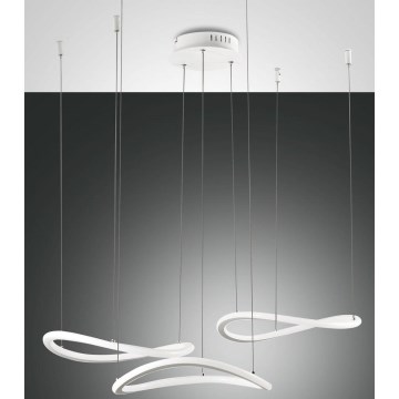 Fabas Luce 3711-47-102 - Lámpara LED colgante TIRRENO 3xLED/20W/230V