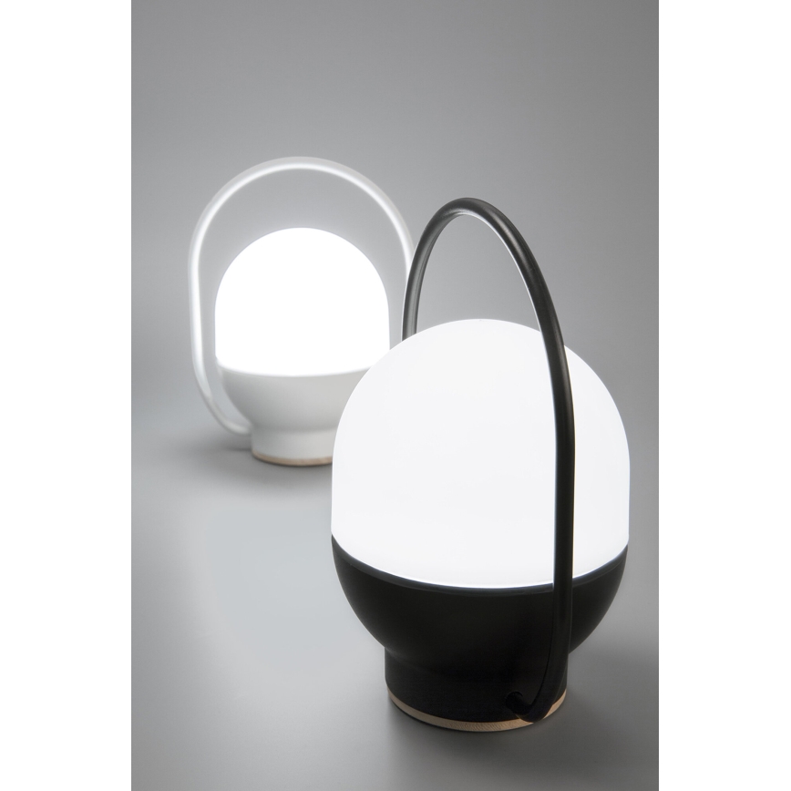 FARO 01016 - Lámpara de mesa LED regulable TAKE AWAY LED/1,5W/3,7V 2700K 2600 mAh negro