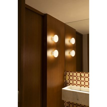 FARO 28299 - Aplique de pared para baño LED ISABELLE LED/8W/230V CRI 90 IP44 blanco