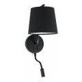 FARO 29330 - Aplique de pared LED BERNI 1xE27/20W/230V + LED/3W