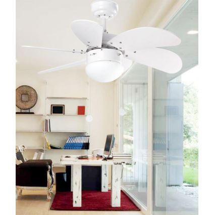FARO 33180 - Ventilador de techo PALAO 1xE14/40W/230V