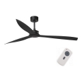 FARO 33432 - Ventilador de techo JUST FAN XL diá. 178 cm negro + control remoto