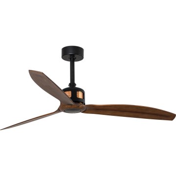 FARO 33451WT - Ventilador de techo COPPER FAN M Ø 128 cm marrón/negro Wi-Fi Tuya + control remoto