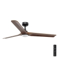 FARO 33809-1TW - Ventilador LED regulable HEYWOOD LED/10W/230V 2700/3000/4000K diámetro 132 cm + mando a distancia