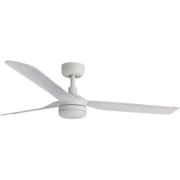 FARO 33814WT-20 - Ventilador de techo LED regulable PUNT M LED/18W/230V 3000/4200/6500K blanco diá. 132 cm Wi-Fi Tuya + control remoto