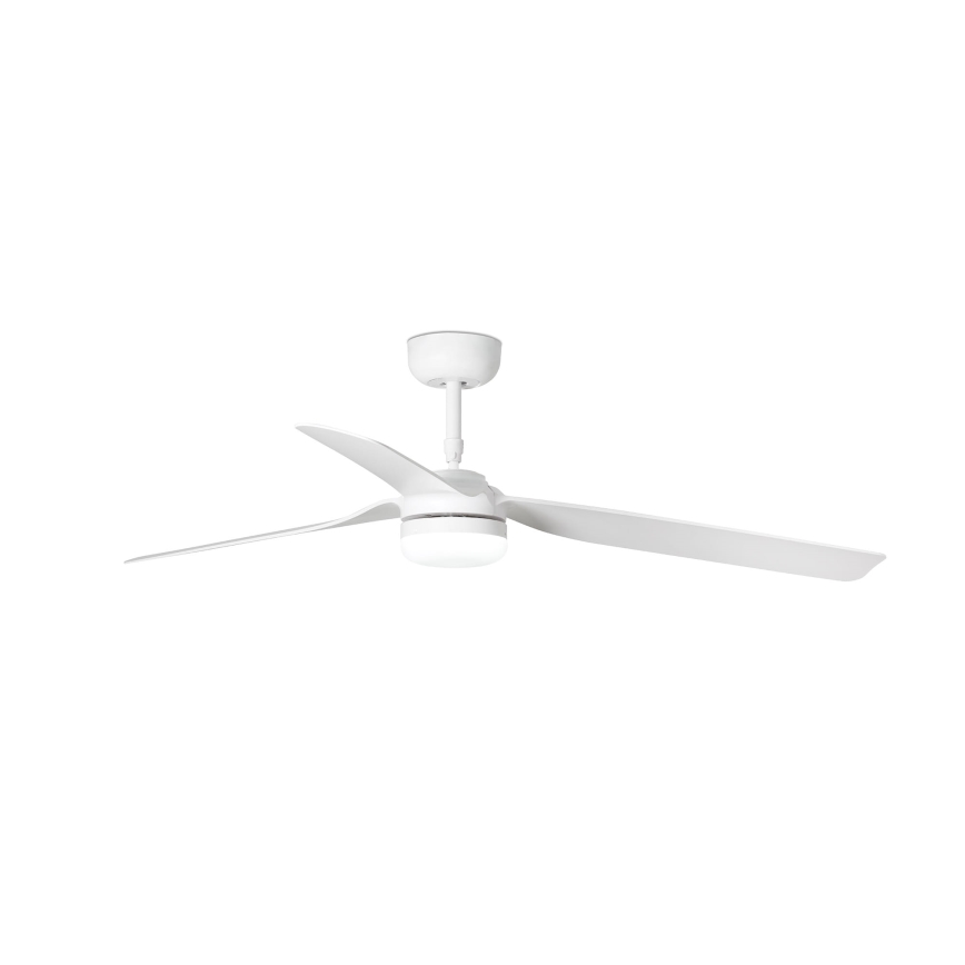 FARO 33814WT-20 - Ventilador de techo LED regulable PUNT M LED/18W/230V 2700/3000/4000K blanco, diámetro 132 cm, Wi-Fi Tuya + mando a distancia