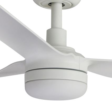 FARO 33814WT-20 - Ventilador de techo LED regulable PUNT M LED/18W/230V 2700/3000/4000K blanco, diámetro 132 cm, Wi-Fi Tuya + mando a distancia