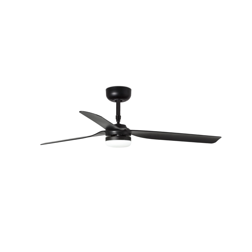 FARO 33815WT-21 - Ventilador de techo LED regulable PUNT M LED/18W/230V 3000/4200/6500K negro diá. 132 cm Wi-Fi Tuya + control remoto