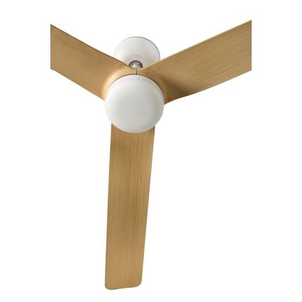 FARO 33816-20 - Ventilador de techo LED PUNT LED/18W/230V Wi-Fi beige/blanco + control remoto