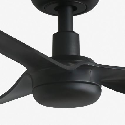FARO 33822WT - Ventilador de techo MINI PUNT S negro diá. 90 cm Wi-Fi Tuya + control remoto