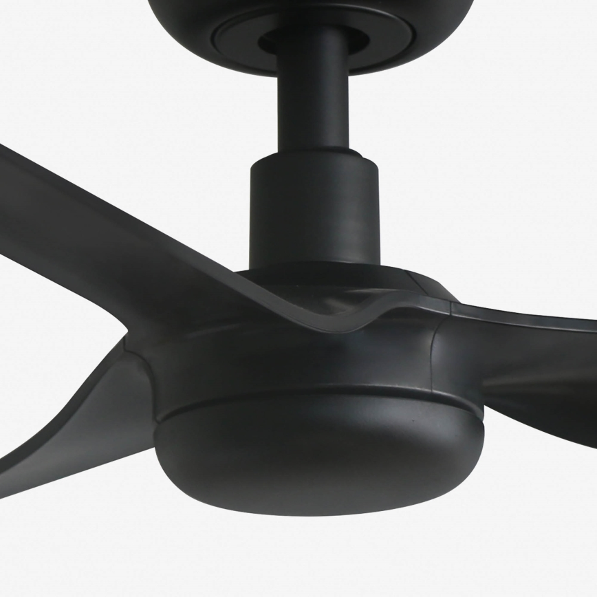 FARO 33822WT - Ventilador de techo MINI PUNT S negro diá. 90 cm Wi-Fi Tuya + control remoto