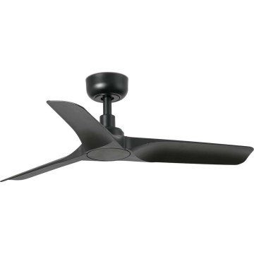FARO 33825WT - Ventilador de techo HEY S negro diá. 90 cm Wi-Fi Tuya + control remoto