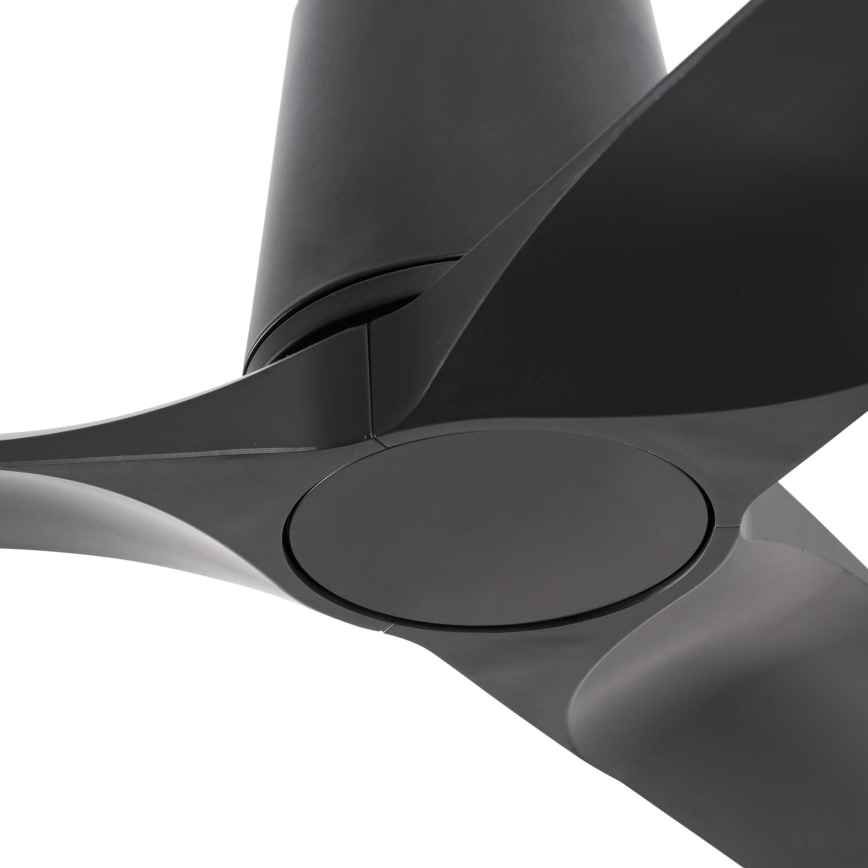 FARO 33827WT - Ventilador de techo HEY TUB S negro diá. 90 cm Wi-Fi Tuya + control remoto