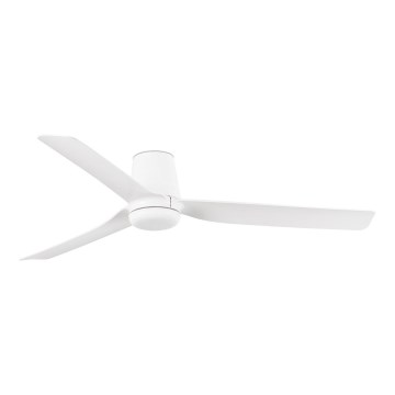 FARO 33828 - Ventilador de techo PUNT TUB M blanco diá. 130 cm + control remoto