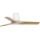 FARO 33836 - Ventilador de techo HEYWOOD TUB S pino/blanco Ø 90 cm + mando a distancia