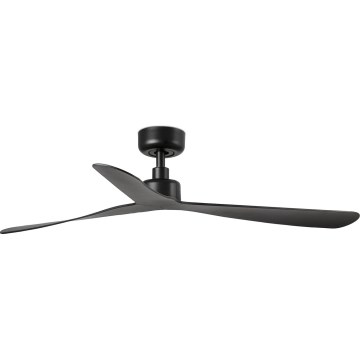 FARO 34196 - Ventilador de techo ROCKER M, diámetro 132 cm, negro + control remoto