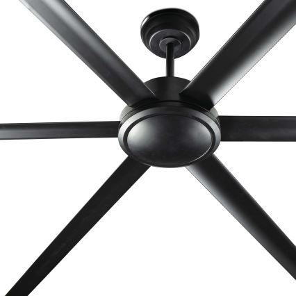 FARO 34207 - Ventilador de techo ROTTERDAM XXL negro diá. 250 cm + control remoto