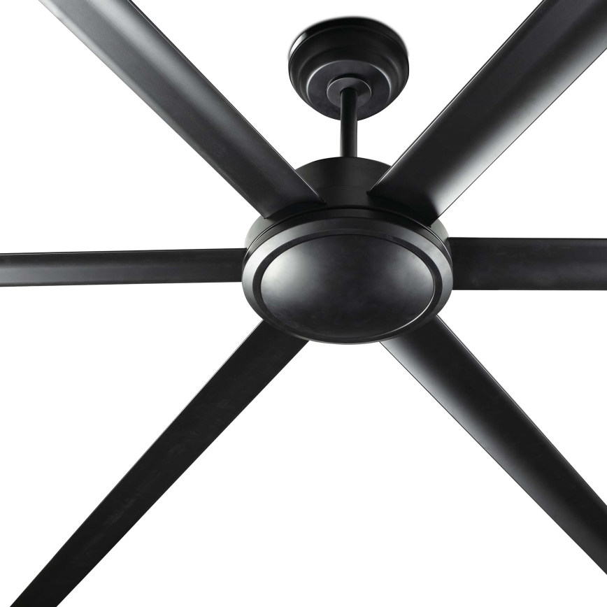 FARO 34207 - Ventilador de techo ROTTERDAM XXL negro diá. 250 cm + control remoto