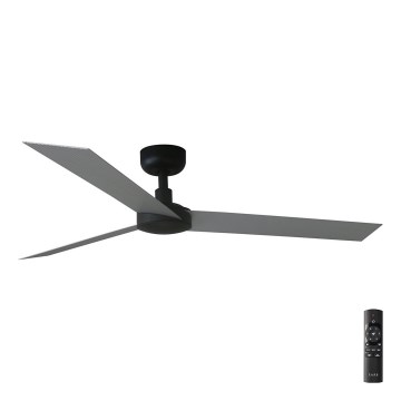 FARO 34286 - Ventilador de techo CRUISER L negro diá. 132 cm + control remoto