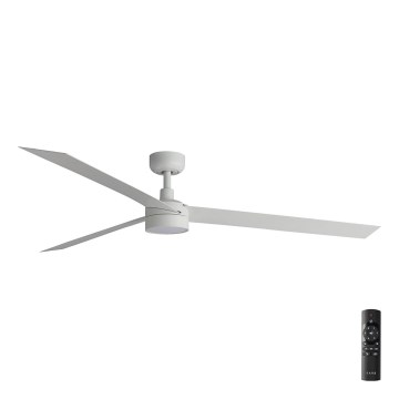 FARO 34292-1TW - Ventilador regulable LED CRUISER LED/20W/230V 2700/3000/4000K Ø160 cm blanco + mando a distancia
