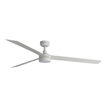 FARO 34292WT1S - Ventilador de techo LED regulable CRUISER XL LED/18W/230V 2700/3000/4000K diámetro 160 cm blanco Wi-Fi Tuya + mando a distancia