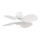 FARO 34315SWT - Ventilador de techo LED regulable KLOVER S LED/20W/230V 2700/3000/4000K, diámetro 80 cm, blanco, Wi-Fi Tuya + control remoto