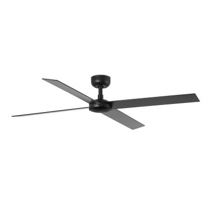 FARO 34356 - Ventilador de techo RUDDER L marrón/negro diá. 132 cm + control remoto