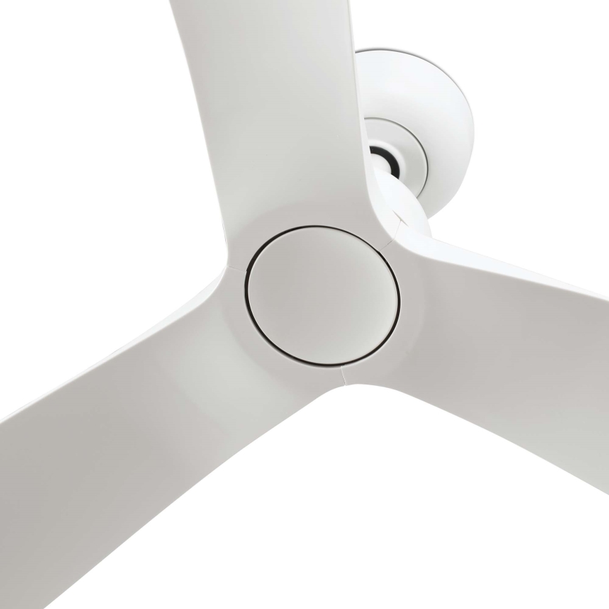 FARO 34363 - Ventilador de techo OUTWOOD L blanco diá. 150 cm IP44 + control remoto