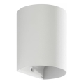 FARO 40522 - Aplique SOLE 1xGU10/8W/230V blanco redondeado