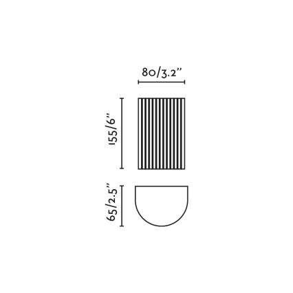 FARO 40543 - Aplique SOLE 2xGU10/8W/230V negro festoneado redondeado